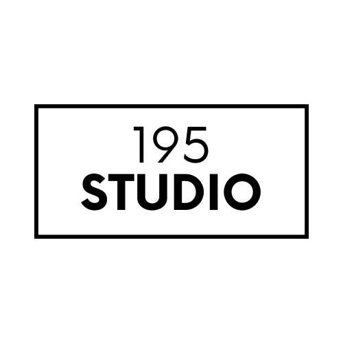 Logo firmy 195studio - realizacja strony internetowej www.mcreate.pl