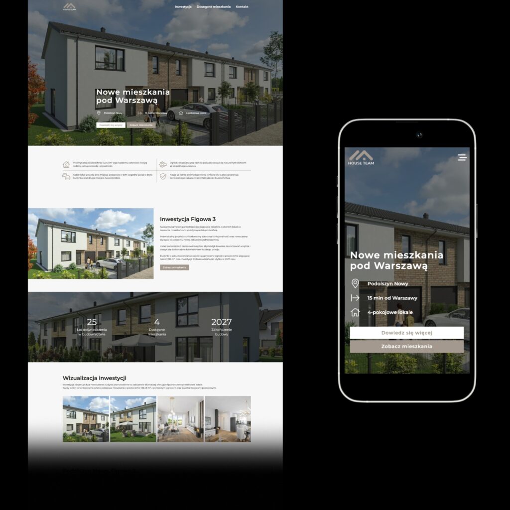 Strona internetowa wykonana przez mcreate.pl - house-team.eu